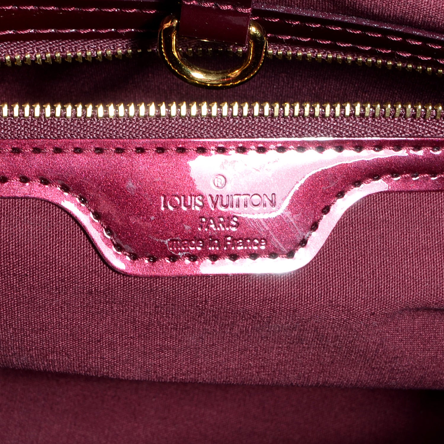 Louis Vuitton Vernis Wilshire PM Rouge Fauviste 6 of 7