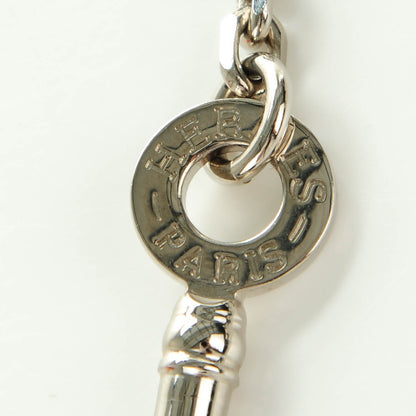 Hermes Palladium Key and Lock Scarf Ring 4 of 5