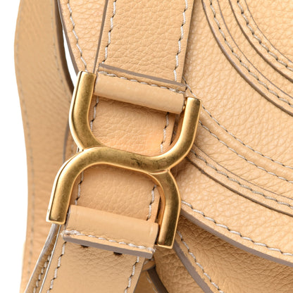 Chloe Grained Calfskin Medium Marcie Saddle Bag Sunlight 8 of 11