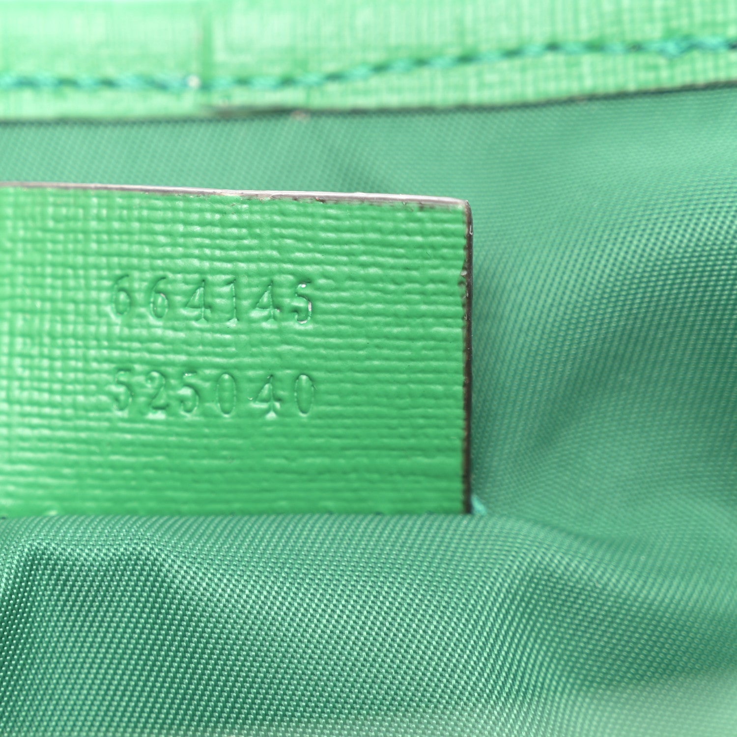 Gucci Monogram GG Childrens Messenger Bag Green 7 of 10
