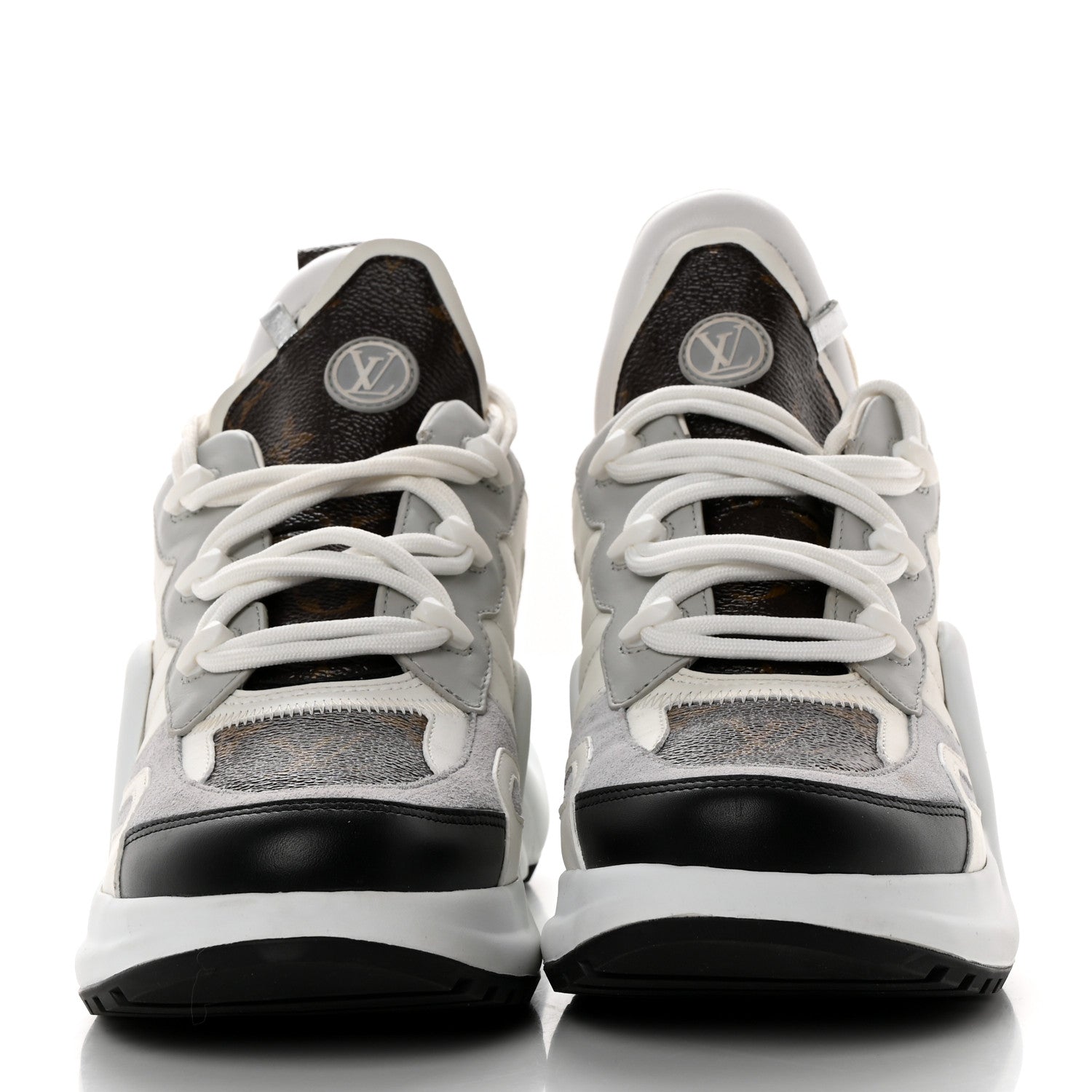Louis Vuitton Patent Monogram LV Archlight Sneakers 38 White 2 of 9
