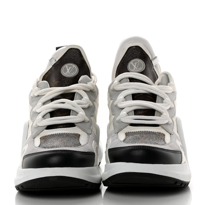 Louis Vuitton Patent Monogram LV Archlight Sneakers 38 White 2 of 9