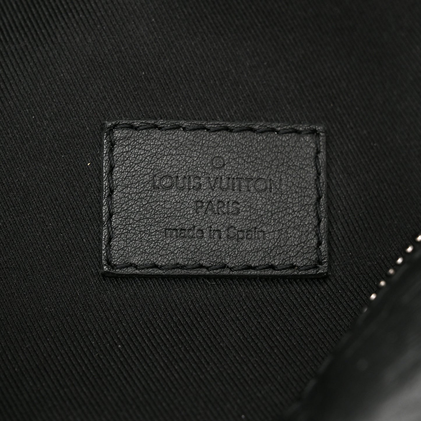 Calfskin Monogram Shadow Discovery Bumbag Black
