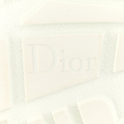 Christian Dior Calfskin Bi-Color Dior-ID Platform Sneakers 37.5 White Nude 7 of 9