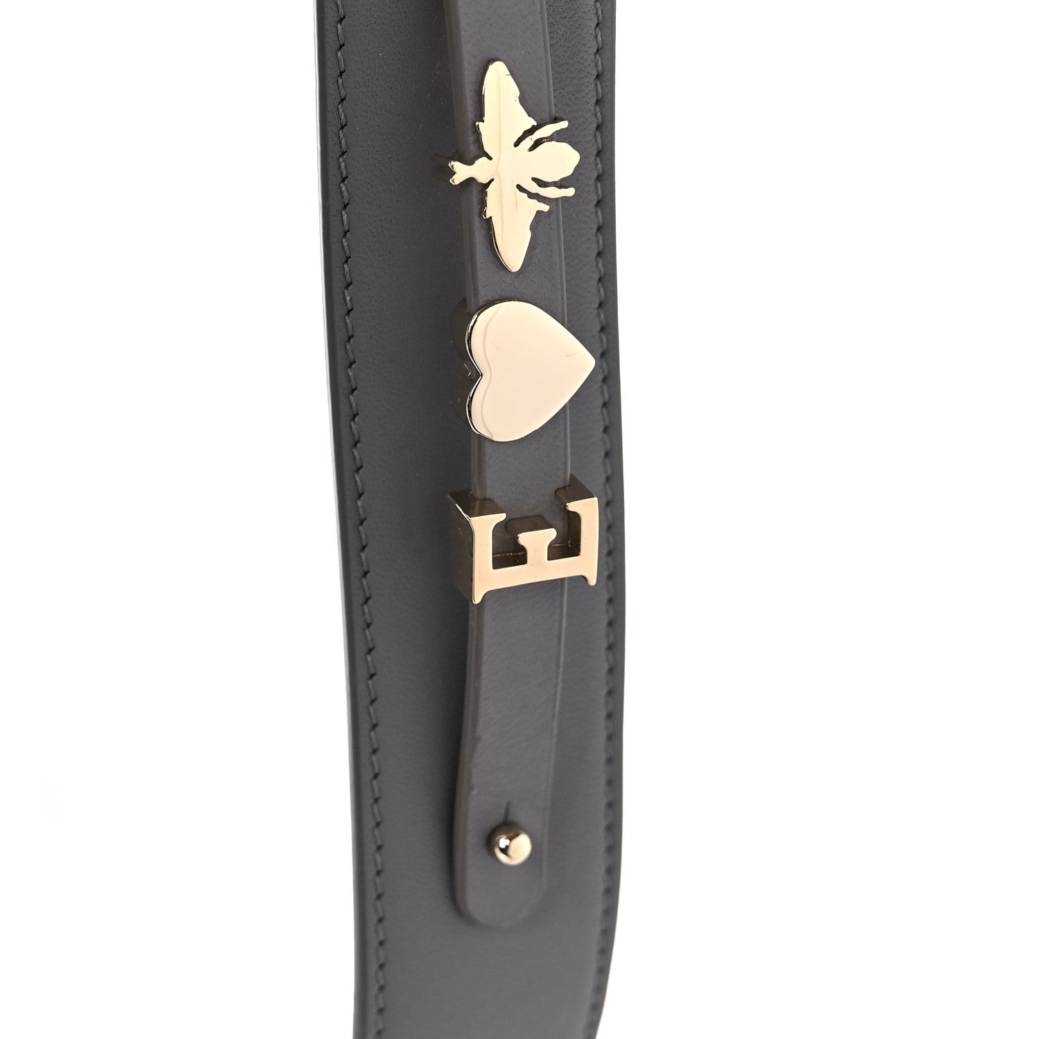 Christian Dior Lambskin Cannage Small My ABCDior Lady Dior Grey 8 of 11