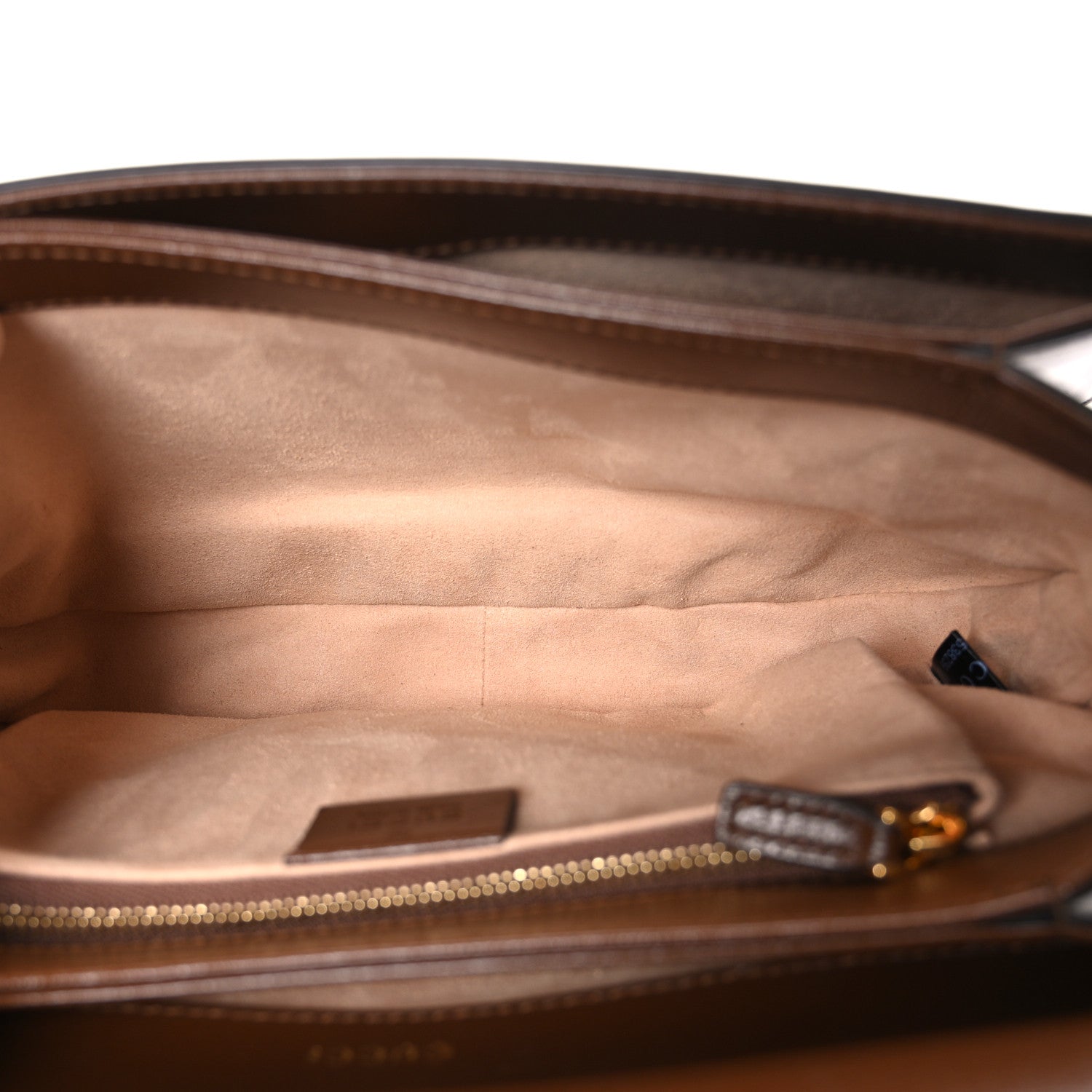 Gucci GG Supreme Monogram Horsebit 1955 Shoulder Bag Beige Brown Sugar 5 of 10