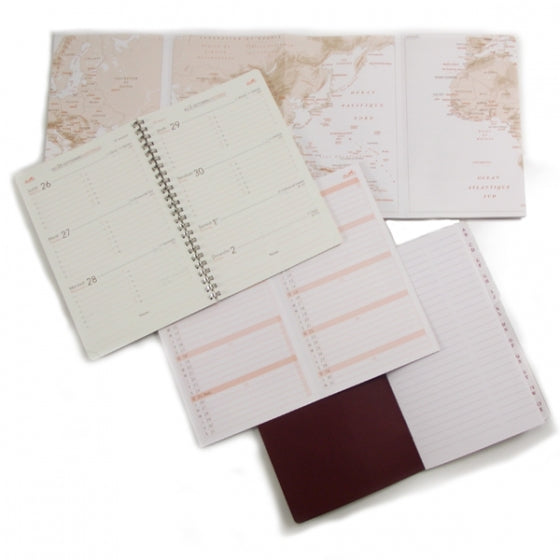 Hermes Globe-Trotter Agenda Calender Index Refill 2 of 3
