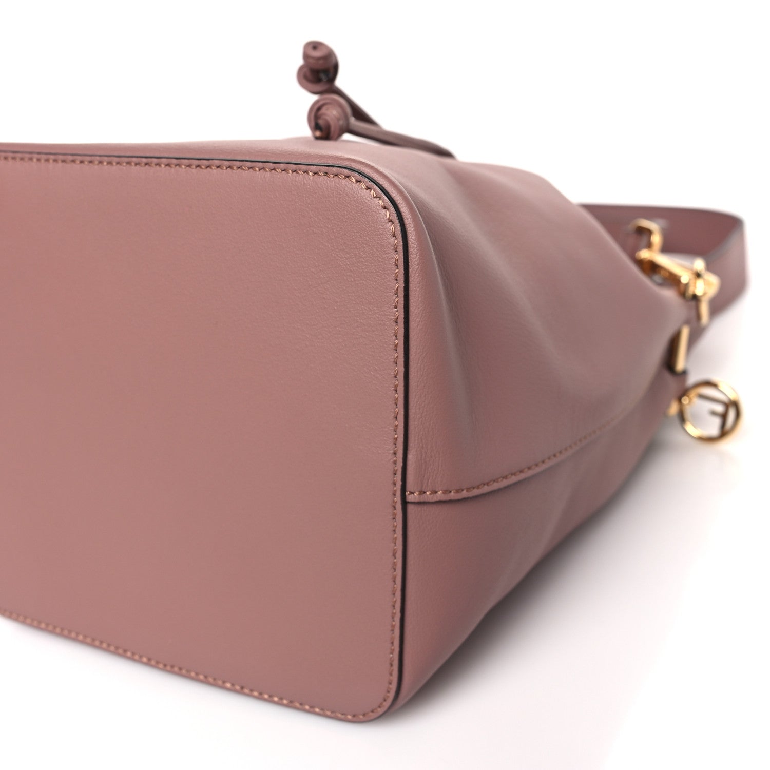 Fendi Vitello Grace Matte F is Fendi Grande Mon Tresor Bucket Bag English Rose 9 of 9