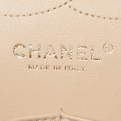 Chanel Caviar Quilted Jumbo Double Flap Beige Clair 8 of 10