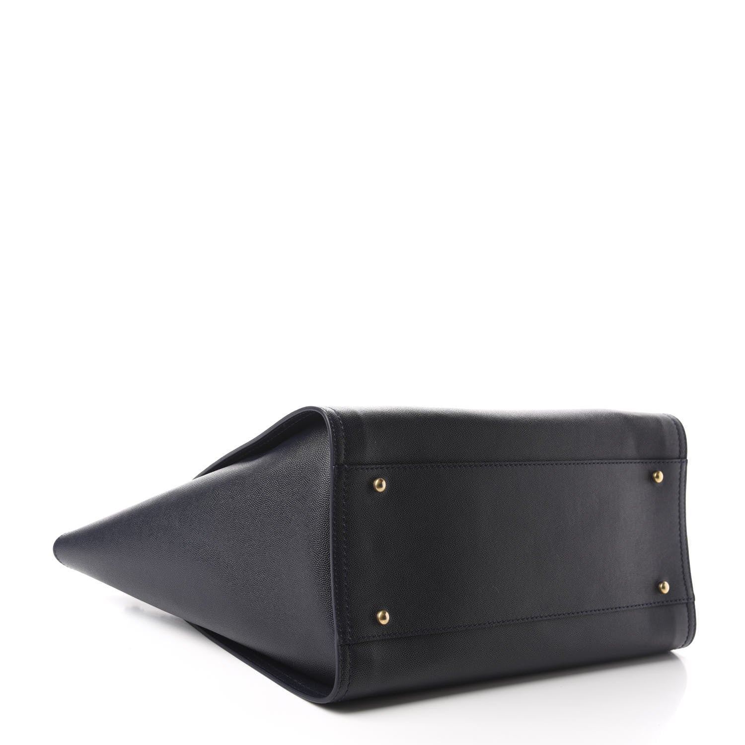 Chanel Caviar Medium Studded Deauville Tote Navy 4 of 11