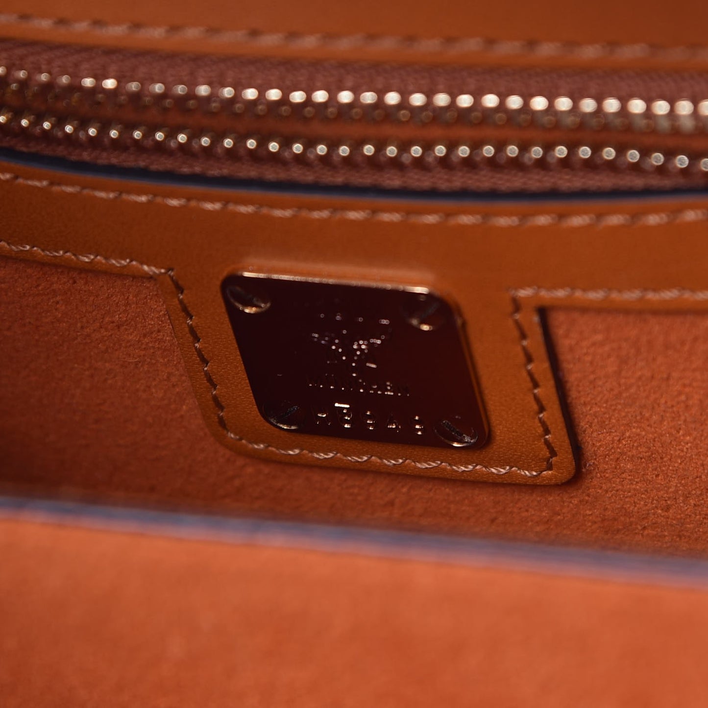 Visetos Mini Patricia Shoulder Bag Cognac