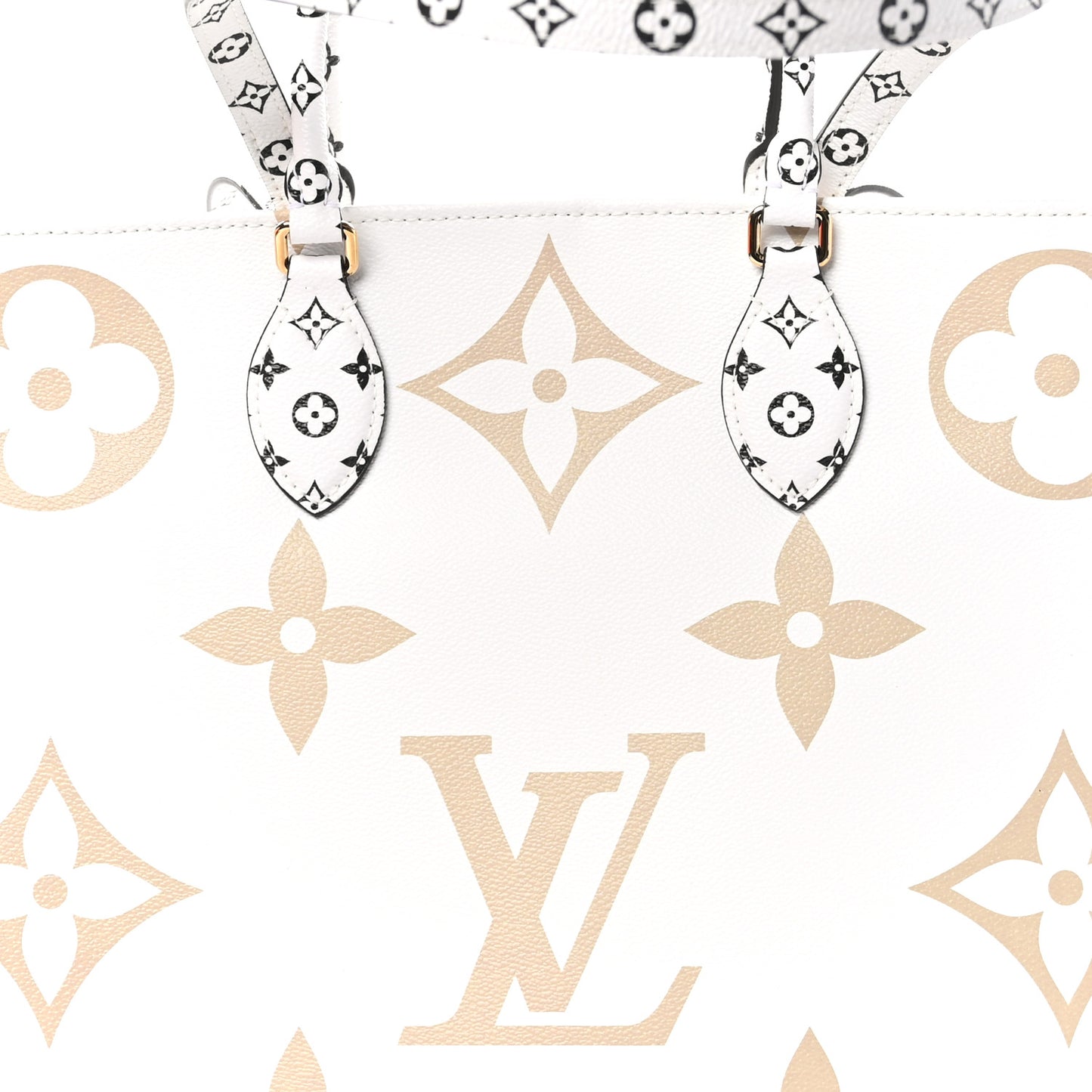 Monogram Giant Onthego GM Kaki Beige