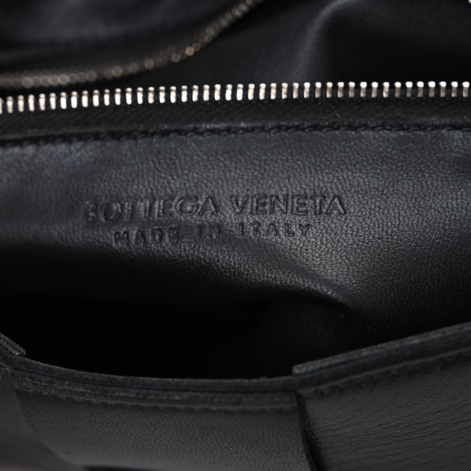 Bottega Veneta Lambskin Maxi Intrecciato Cassette Crossbody Bag Black 6 of 11