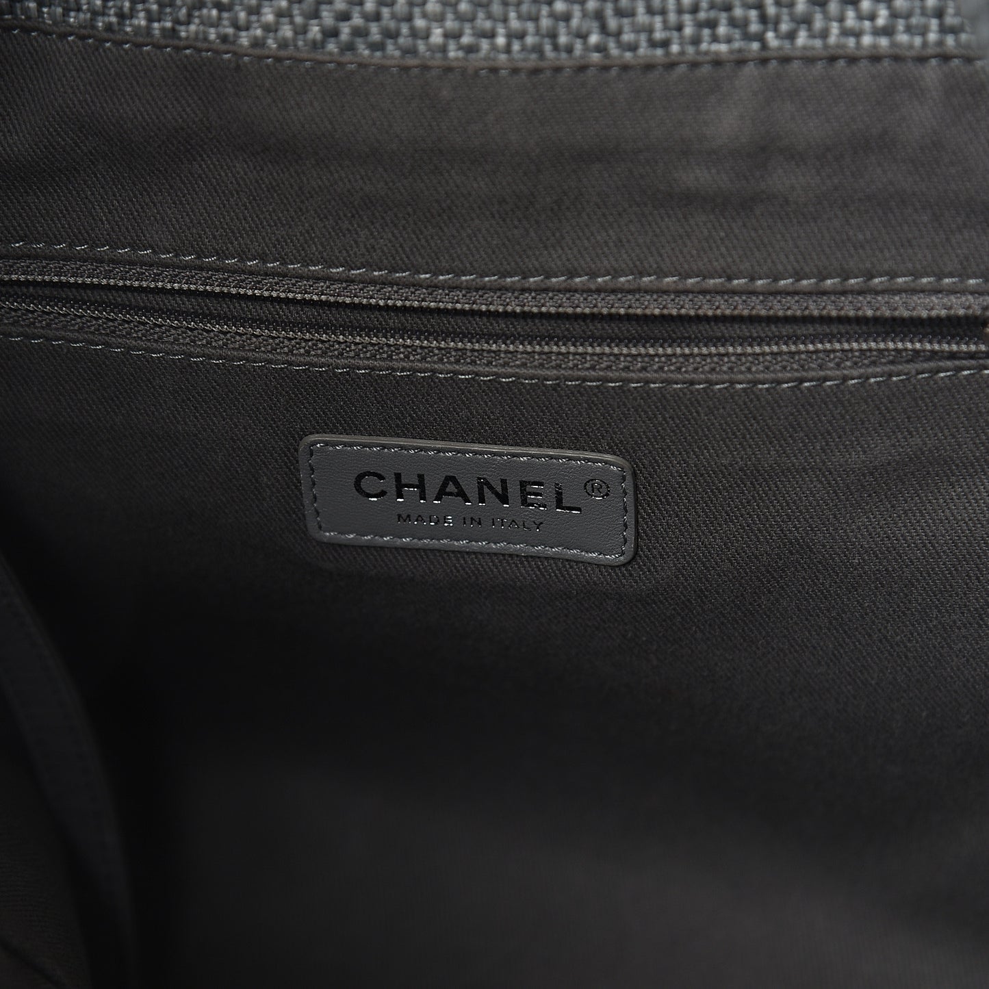 Canvas Large Deauville Backpack Grey
