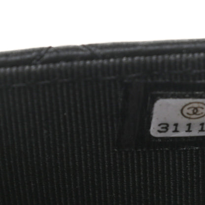 Chanel Lambskin Quilted Coco Charms Wallet On Chain Black 7 of 13
