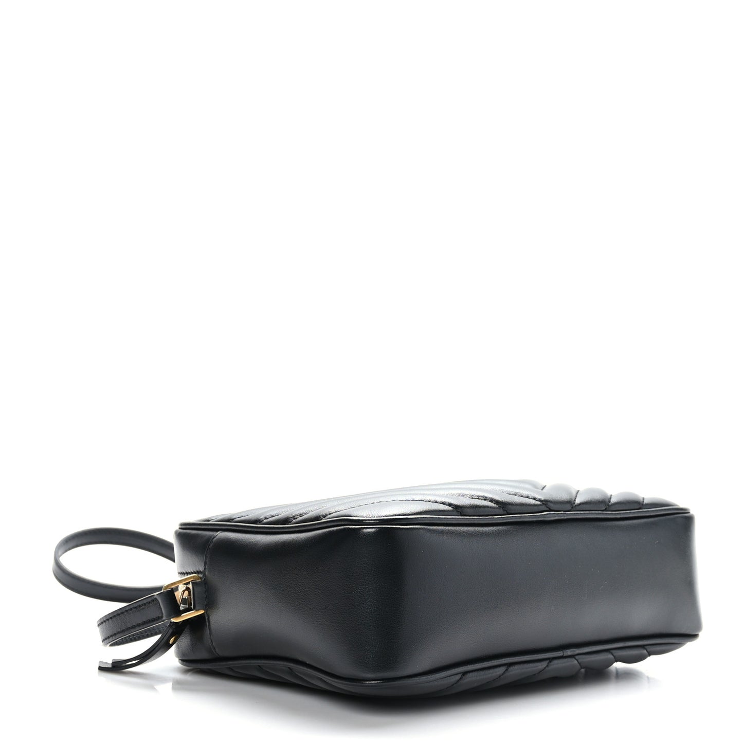 Calfskin Matelasse Monogram Lou Camera Bag Black