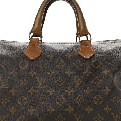 Louis Vuitton Monogram French Company Speedy 30 5 of 10