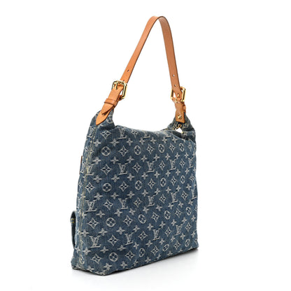 Louis Vuitton Denim Baggy GM Blue 3 of 9