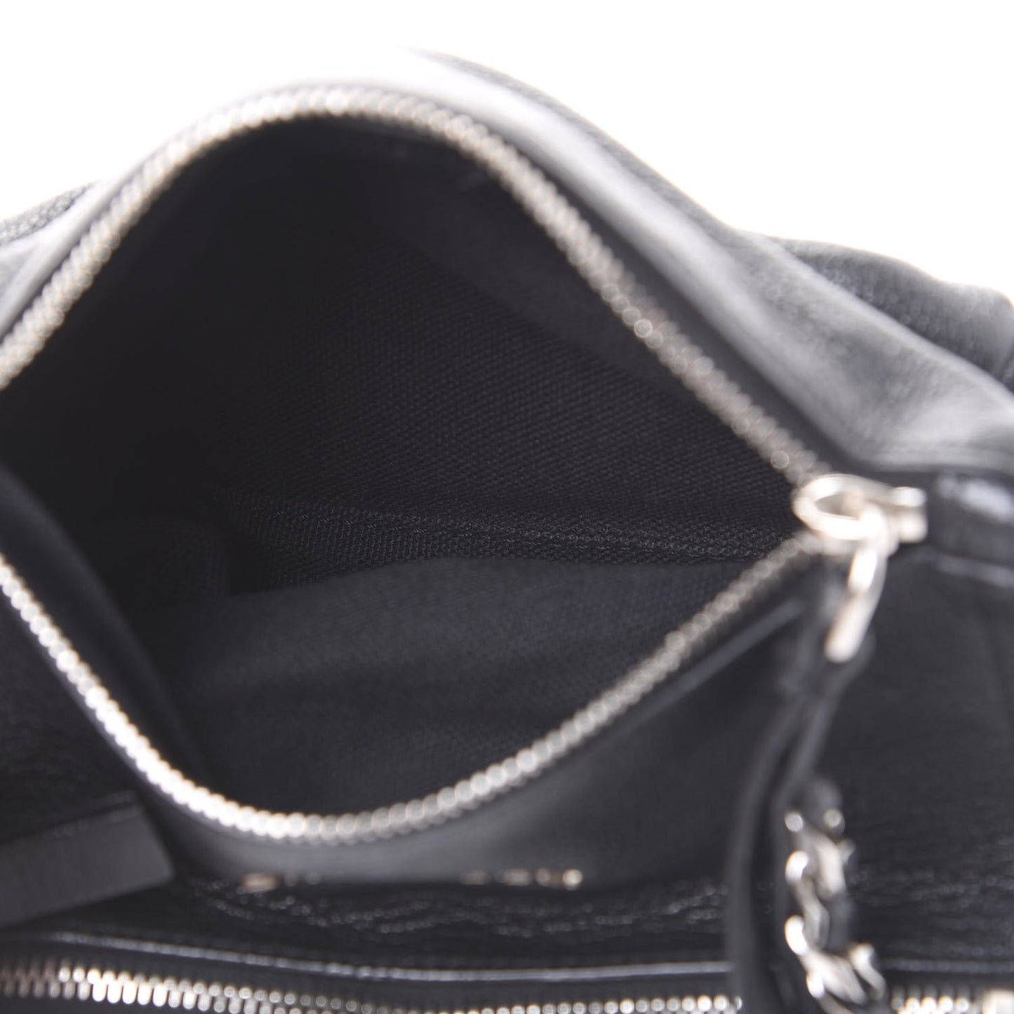 Sugar Goatskin Pandora Wristlet Black