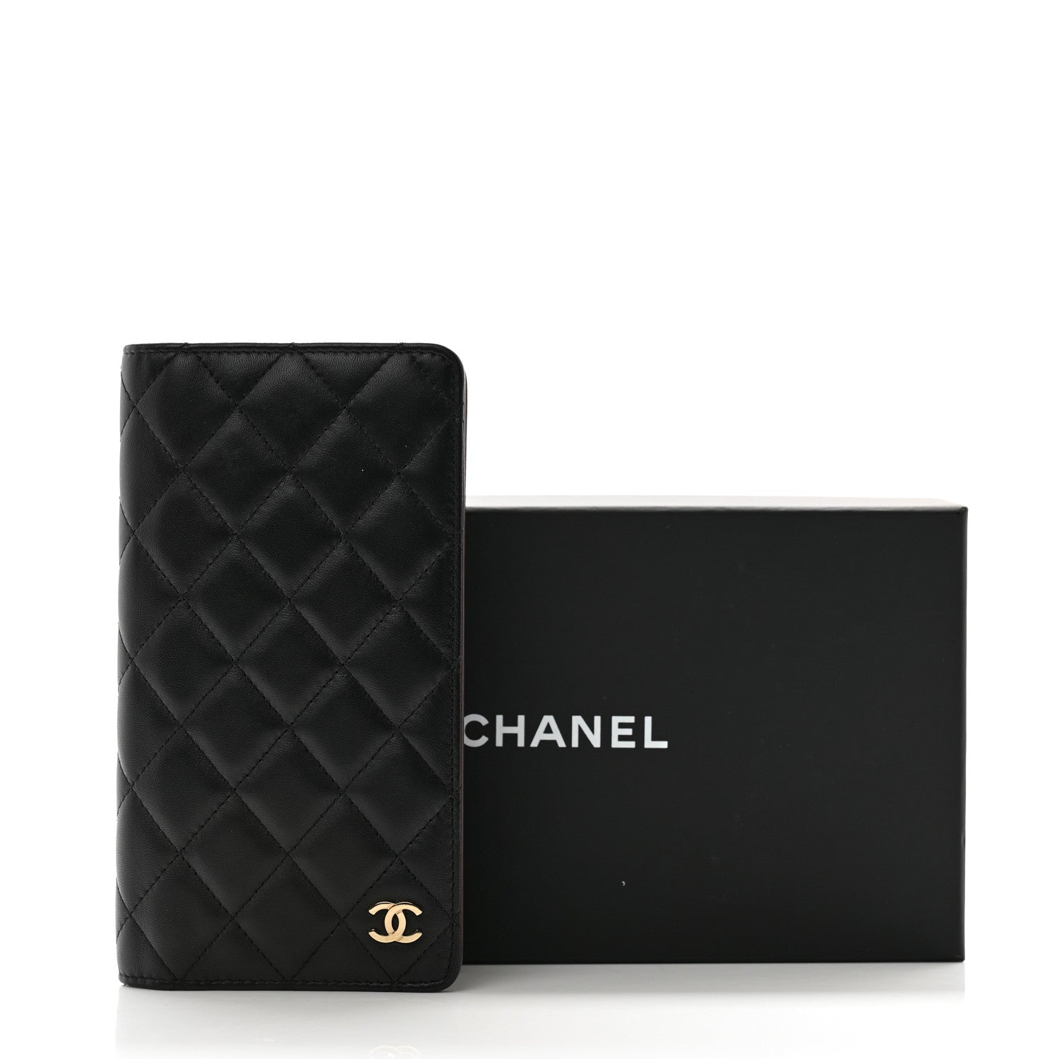 Chanel Lambskin Quilted Medium Agenda Cover Black 11 of 11