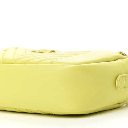 Chanel Calfskin Quilted Daily Chevron Camera Case Light Green 7 of 13