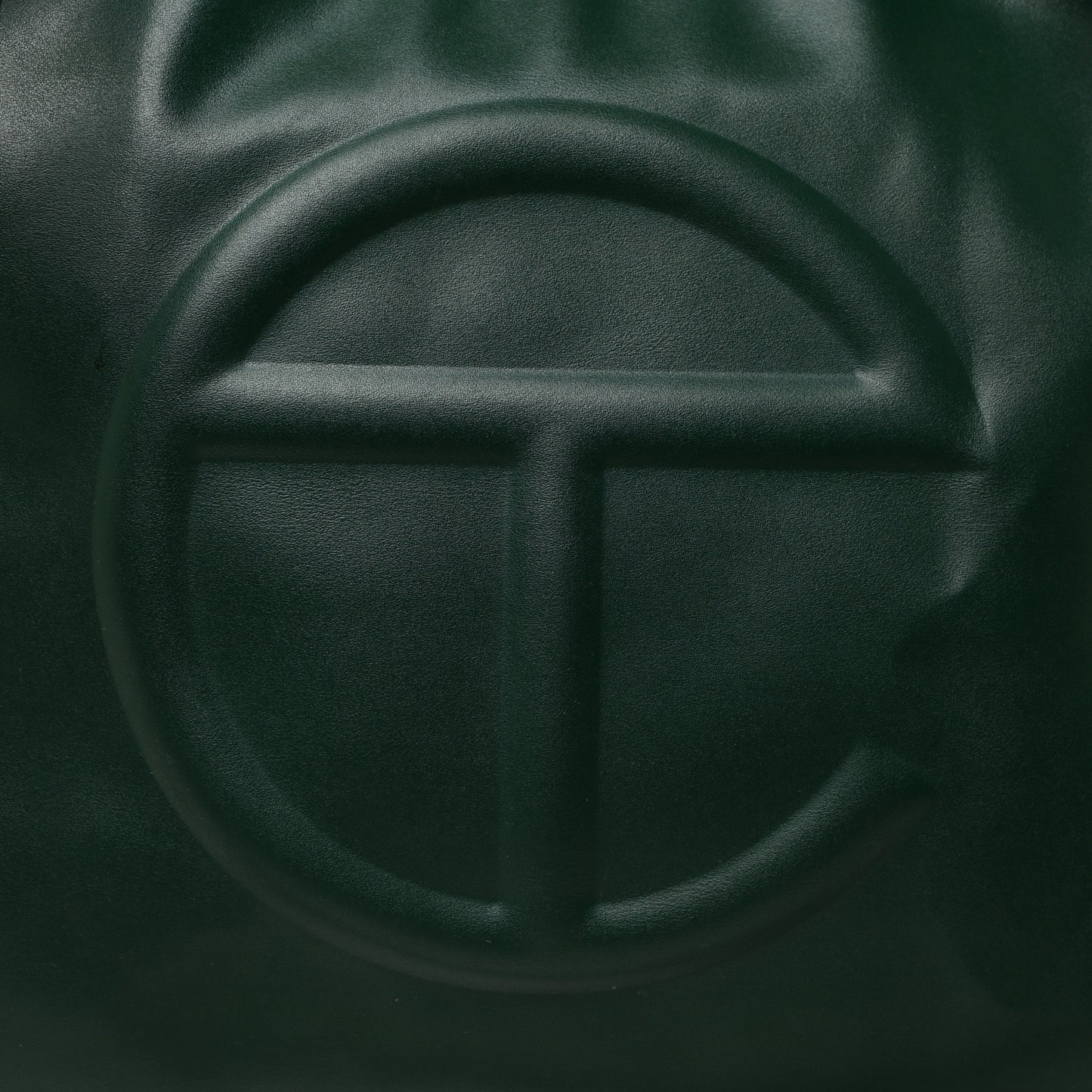 Vegan Leather Large Shopping Bag Dark Olive