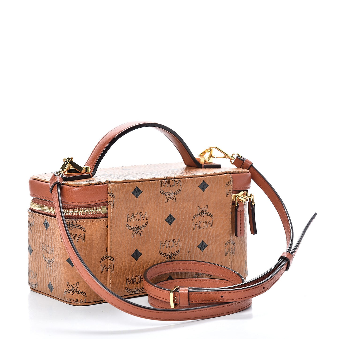 Visetos Vanity Case Cognac