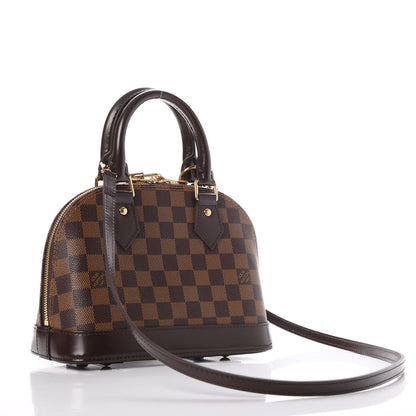 Louis Vuitton Damier Ebene Alma BB 4 of 10