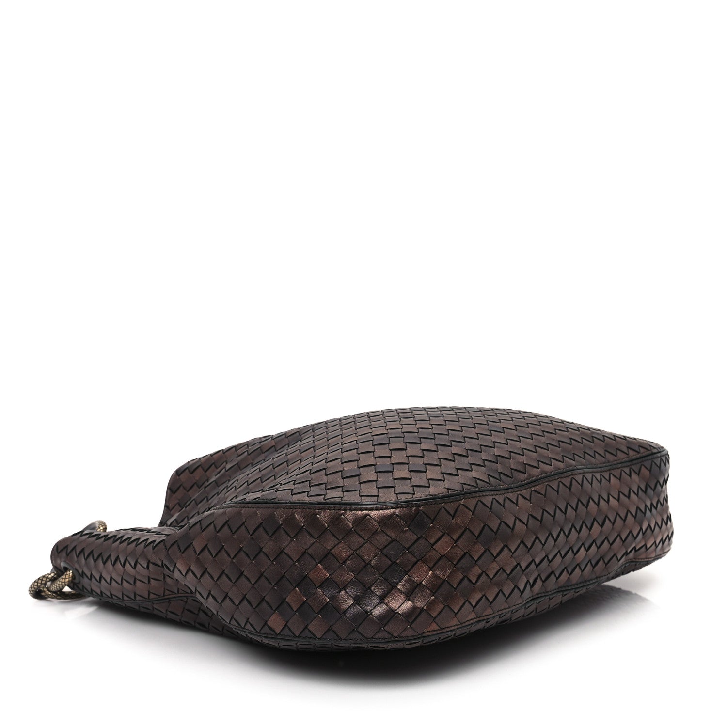 Bottega Veneta Nappa Intrecciato Small Loop Dark Bronze 4 of 11