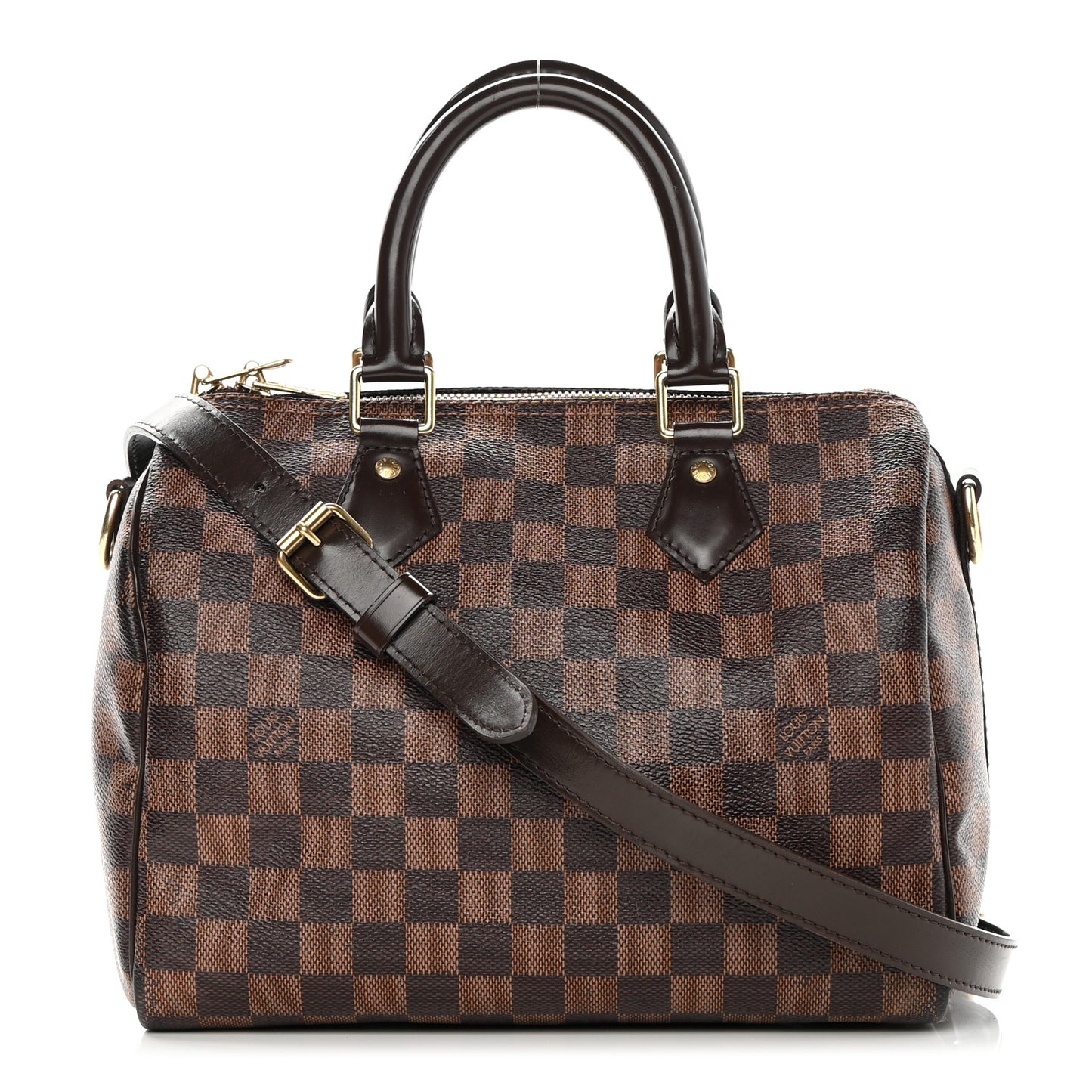 Damier Ebene Speedy Bandouliere 25