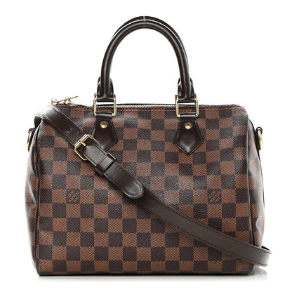 Louis Vuitton Damier Ebene Speedy Bandouliere 25 1 of 17