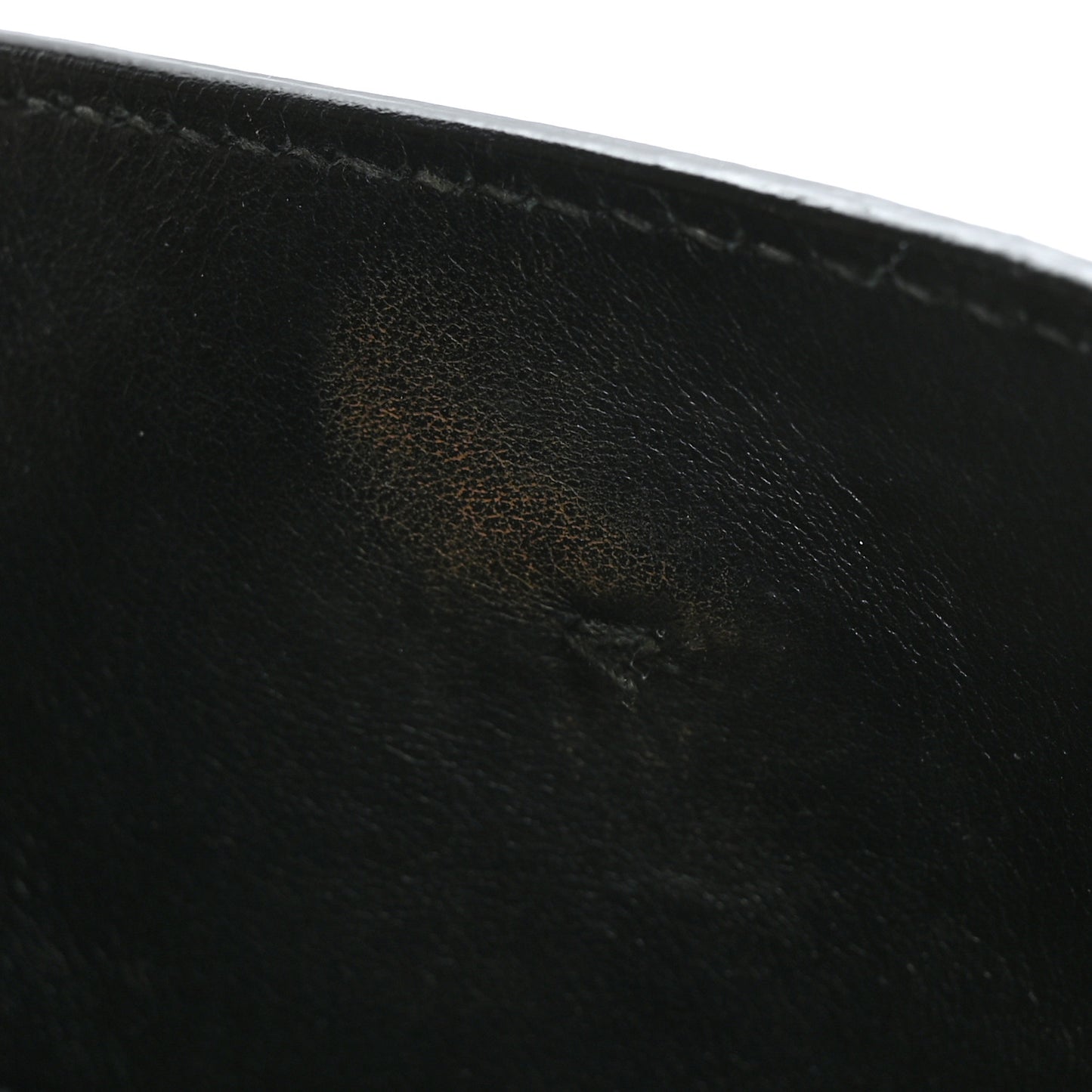 Soft Calf Shopping Tote Black