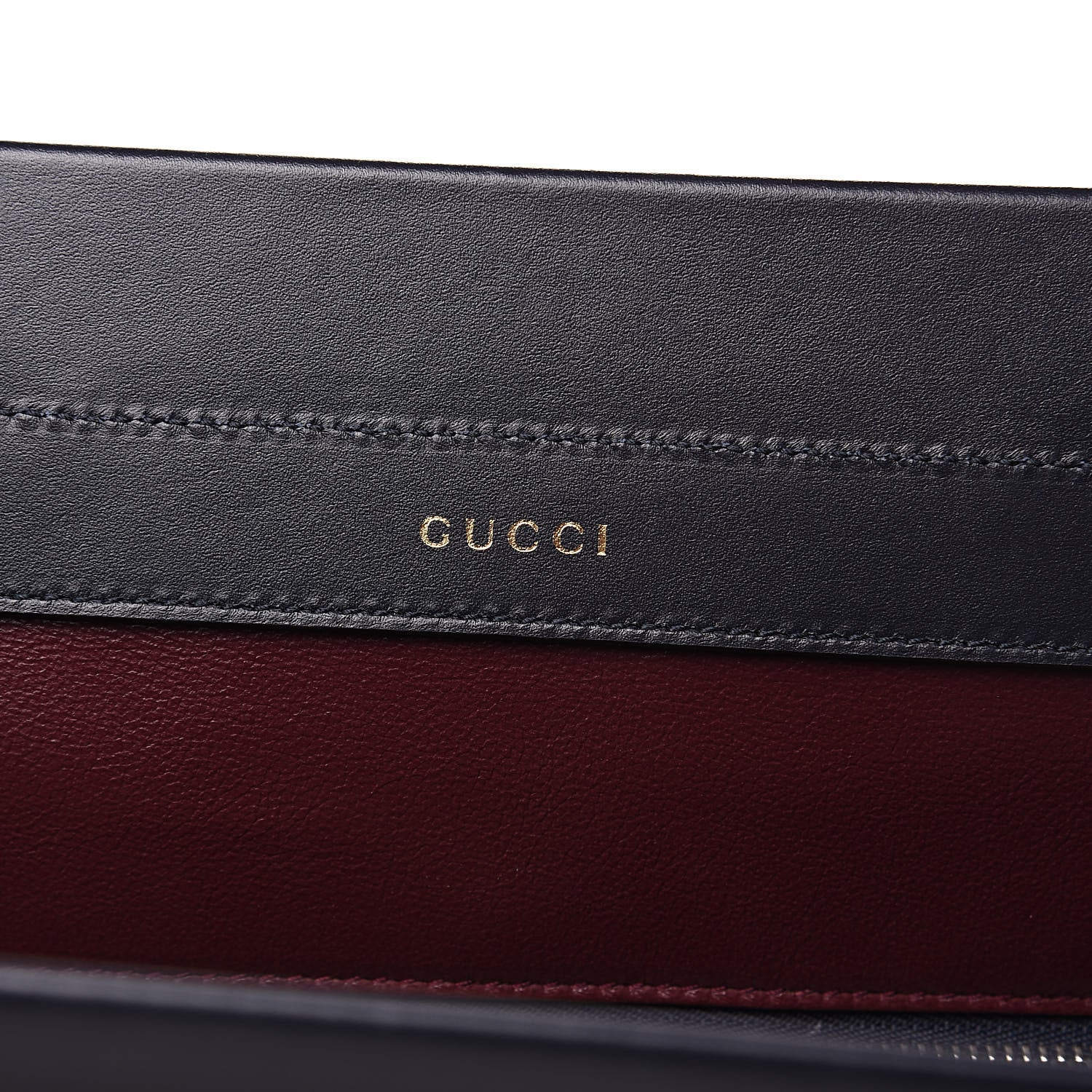 Gucci Smooth Calfskin Medium Zumi Top Handle Bag Blue Romantic Cerise Butter Multicolor 6 of 10