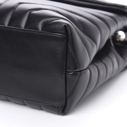 Saint Laurent Calfskin Y Quilted Monogram Medium Loulou Chain Satchel Black 11 of 11