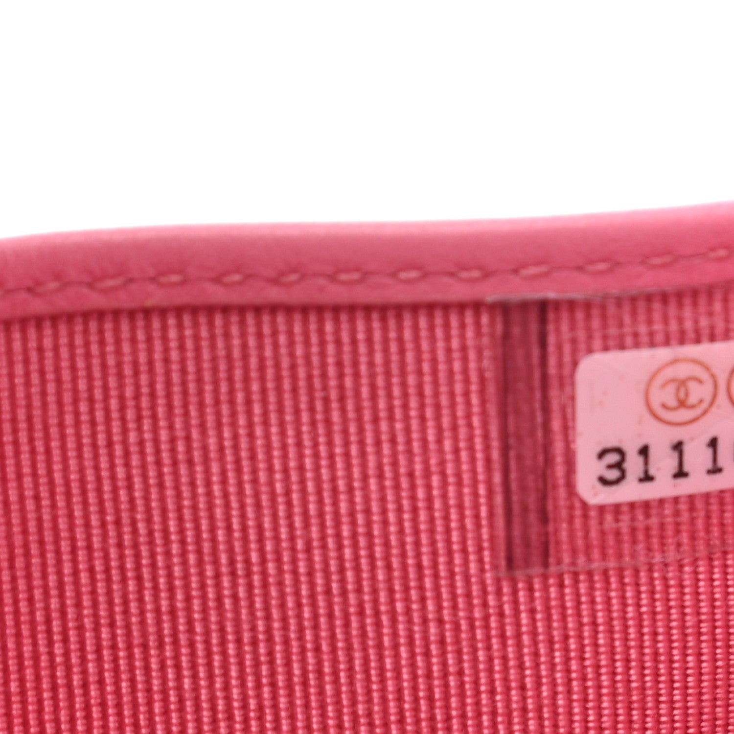 Chanel Caviar Quilted Compact Flap Wallet Pink 8 of 9