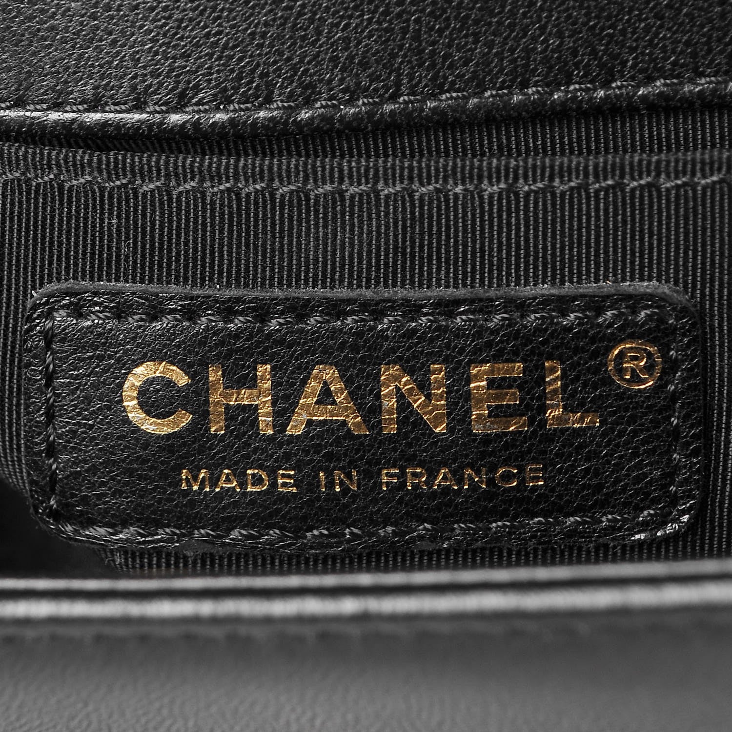 Chanel Lambskin Quilted Medium Boy Flap Black 6 of 8