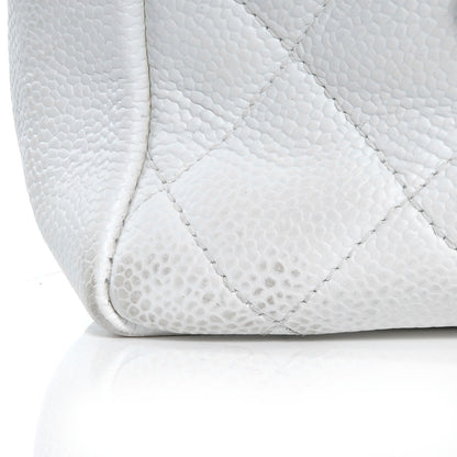 Chanel Caviar Grand Shopping Tote GST White 10 of 13