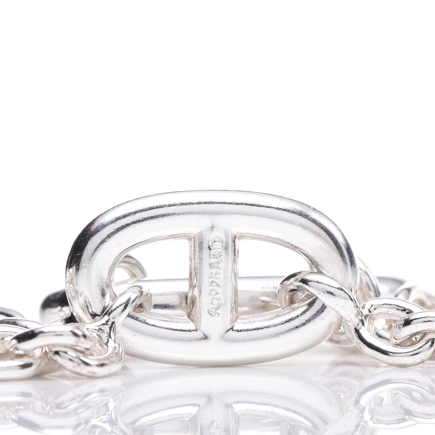 Hermes Sterling Silver Farandole Bracelet LG 10 of 17