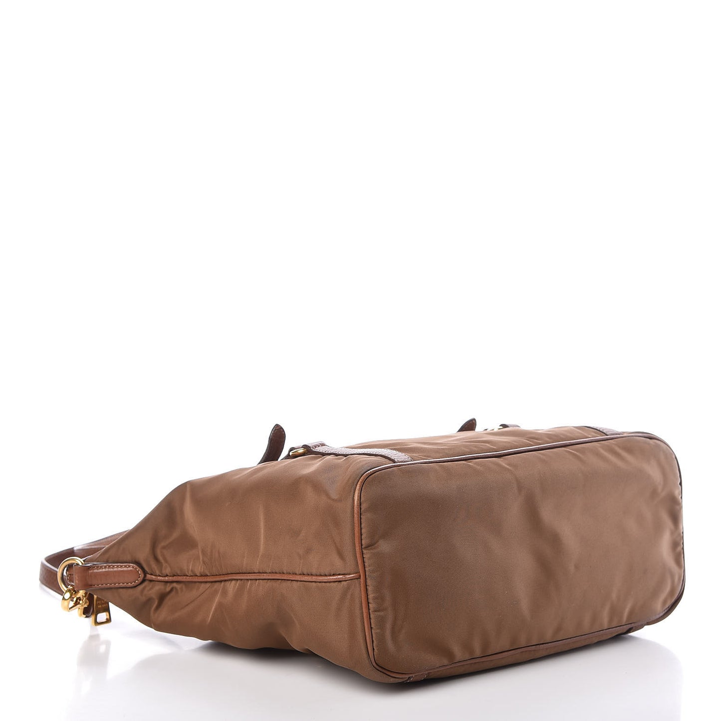 Nylon Tessuto Saffiano Tote Corinto