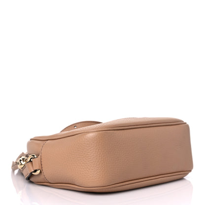 Gucci Pebbled Calfskin Small Soho Disco Bag Rose Beige 4 of 12