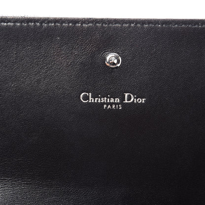 Christian Dior Grained Calfskin Diorama Croisiere Chain Wallet Black 7 of 11