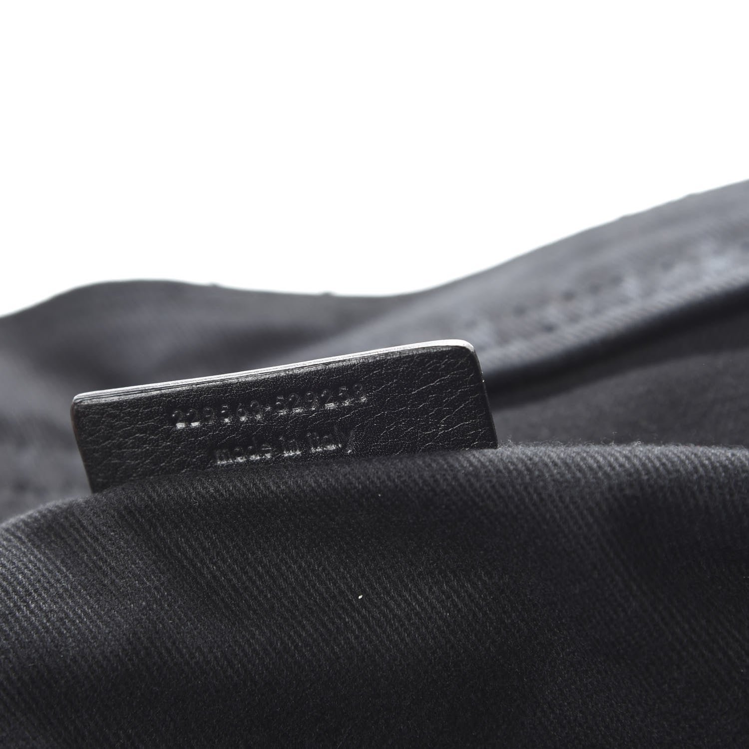 Saint Laurent Calfskin Canvas Large Muse Two Black 8 of 11