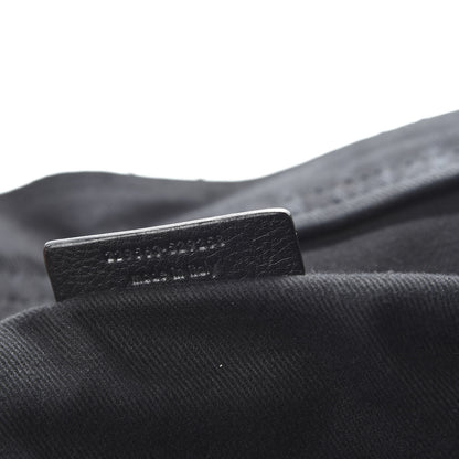 Saint Laurent Calfskin Canvas Large Muse Two Black 8 of 11