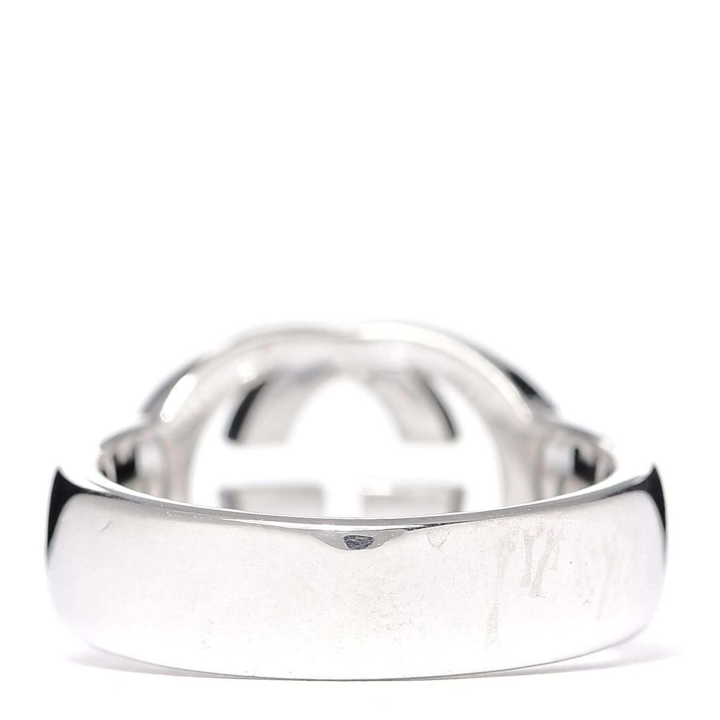 Sterling Silver Interlocking G Ring 51 5.75