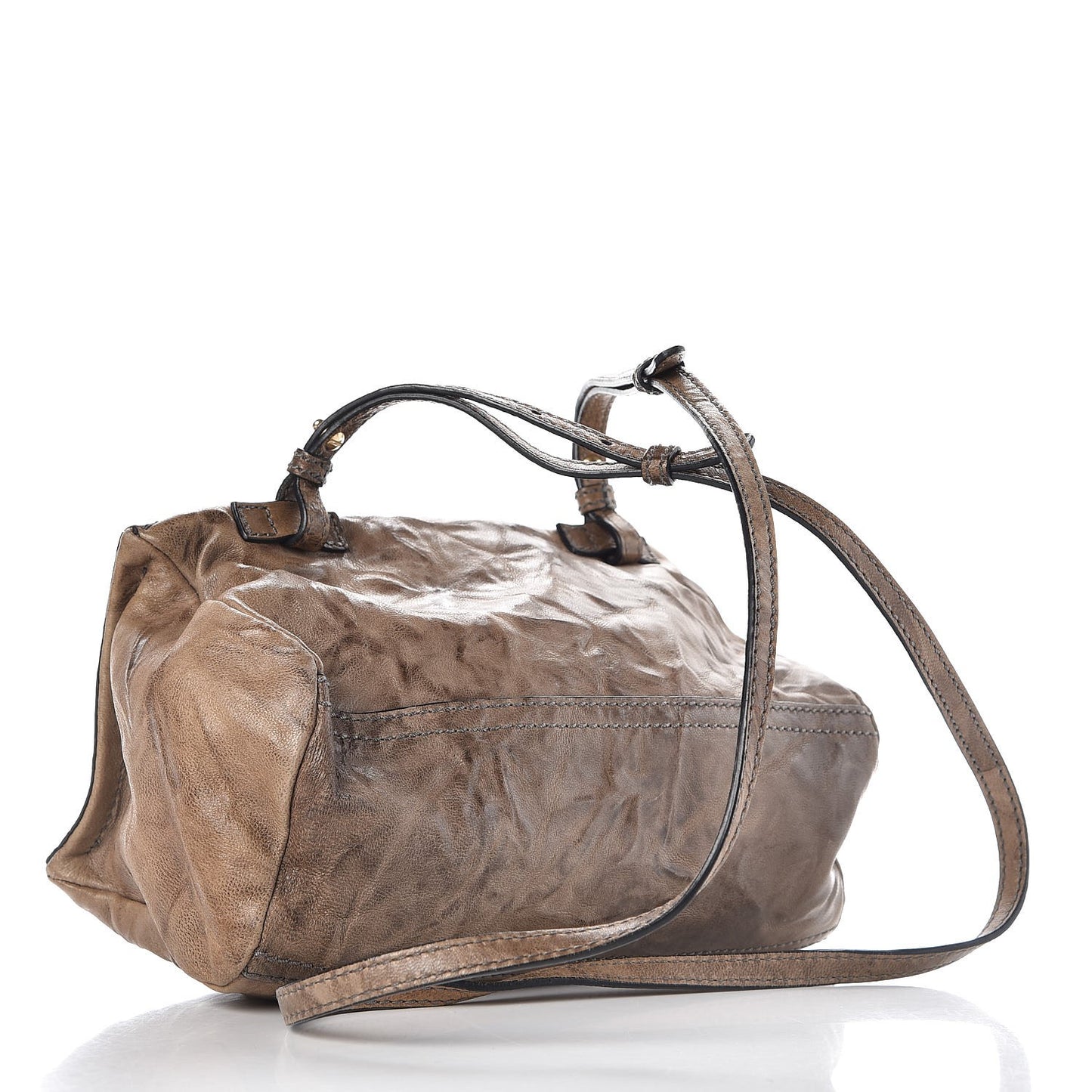 Tumbled Sheepskin Mini Pandora Charcoal