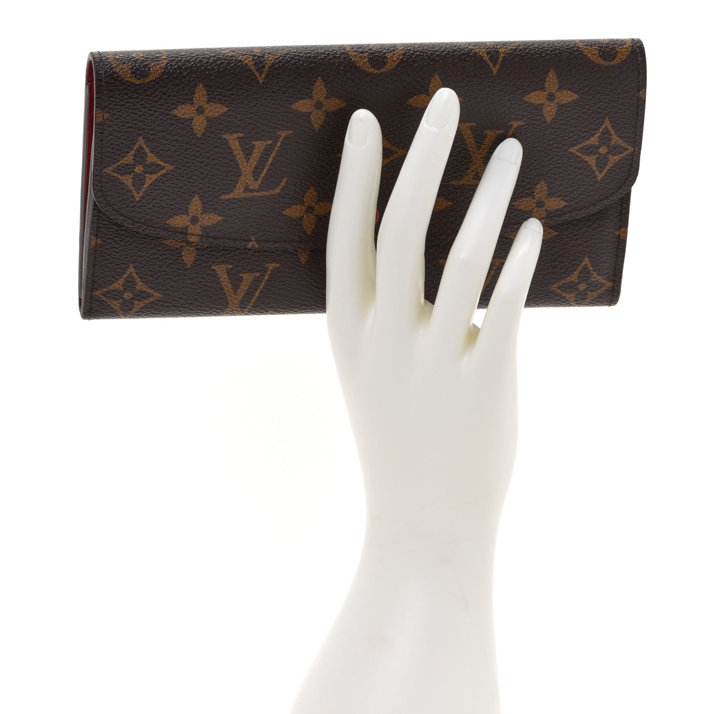 Monogram Emilie Wallet Piment