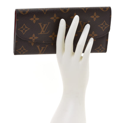 Louis Vuitton Monogram Emilie Wallet Piment 2 of 14