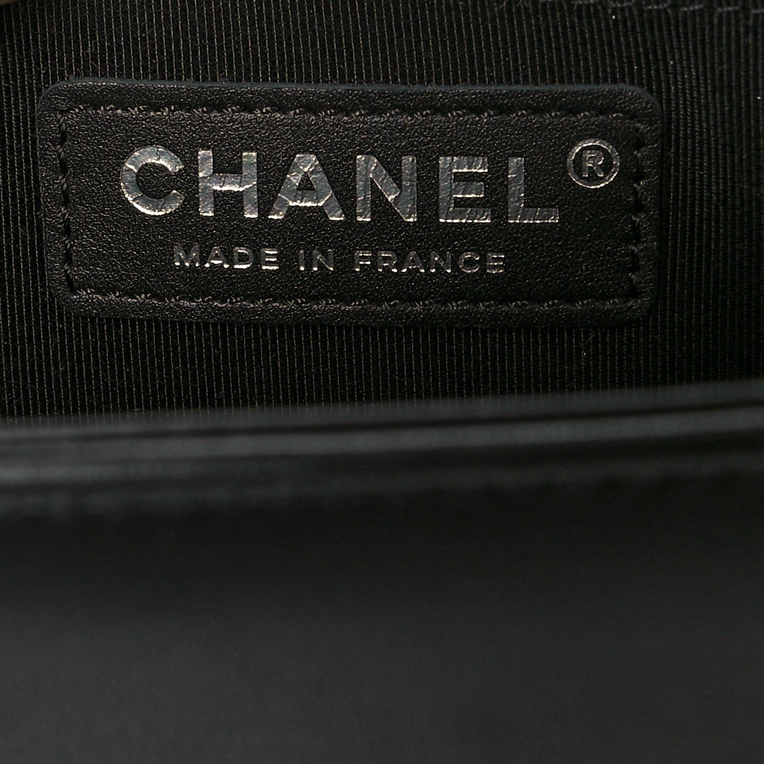 Chanel Lambskin Chevron Quilted Small Boy Flap Black 6 of 10