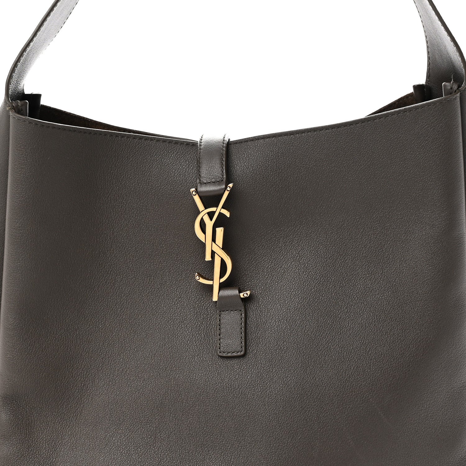 Saint Laurent Smooth Calfskin Large Le 5 A 7 Soft Hobo Light Musk 8 of 10