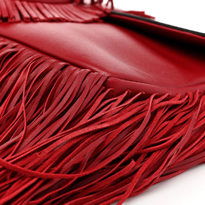 Fendi Nappa F is Fendi Fringe Baguette Fragola 7 of 13
